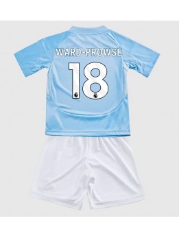 Nottingham Forest James Ward-Prowse #18 Ausweichtrikot für Kinder 2024-25 Kurzarm (+ Kurze Hosen)